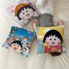 Chibi Maruko-chan Obal na vankúš Obal na vankúš Poťah na čalúnenie Dekoračný vankúš na pohovku Obal na vankúš