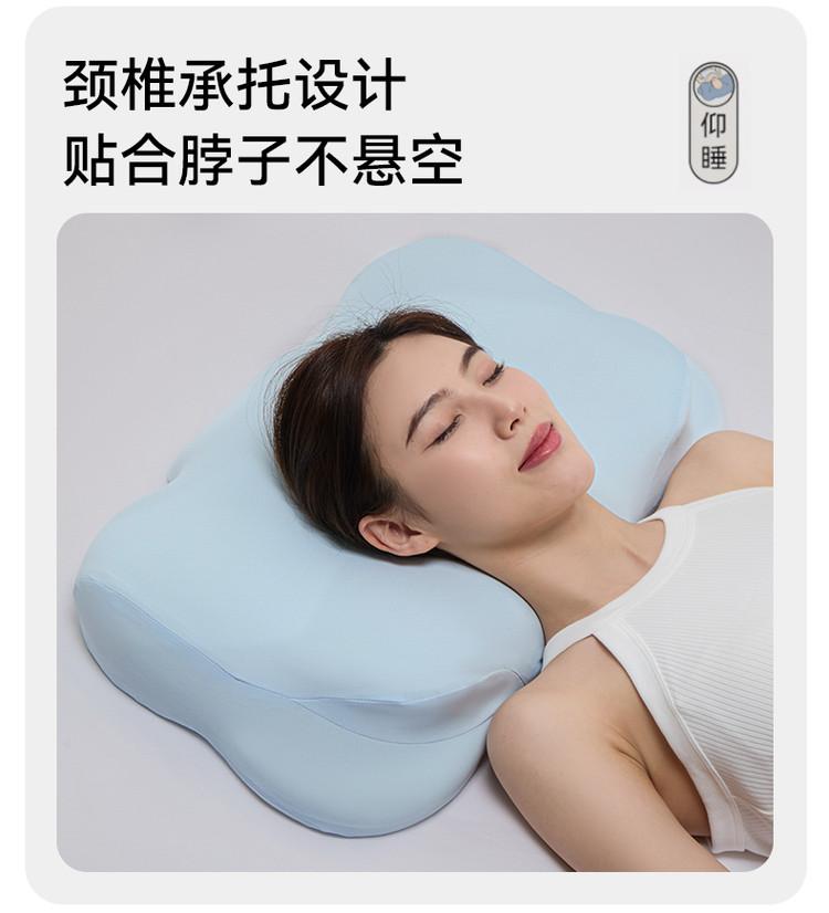 Memory Cotton Deep Sleep Pillow Neck Protection Pillow for Male and Female Adults Neck Protection Sleep for Students Napping Memory Pillow Core