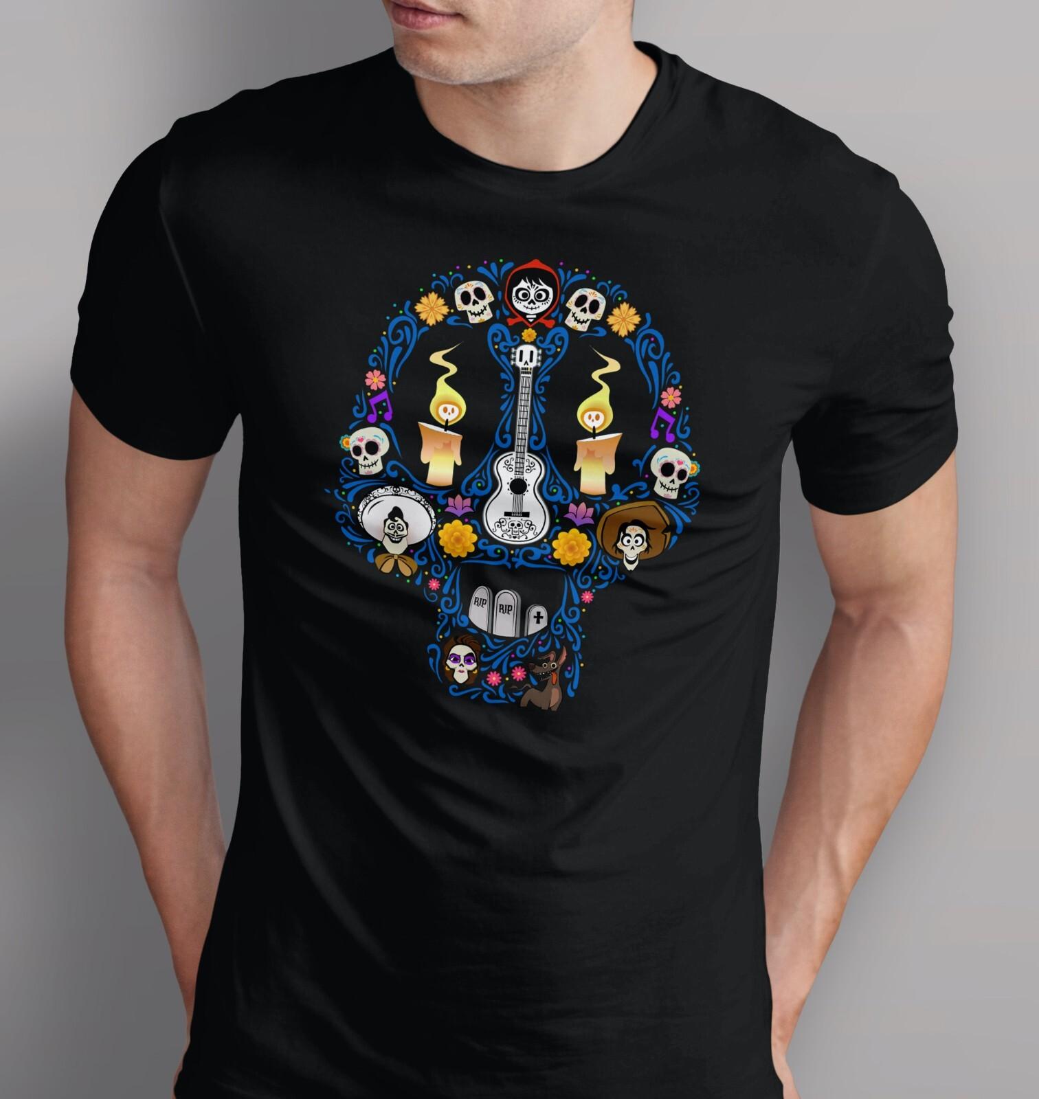 Men s Coco T-shirt Skull Design S