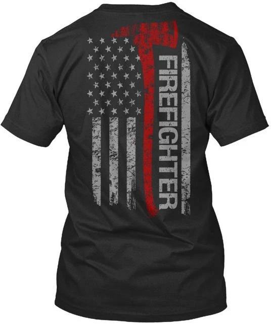 Firefighter Pride TTshirt Made in the USA Size S to 5XL M