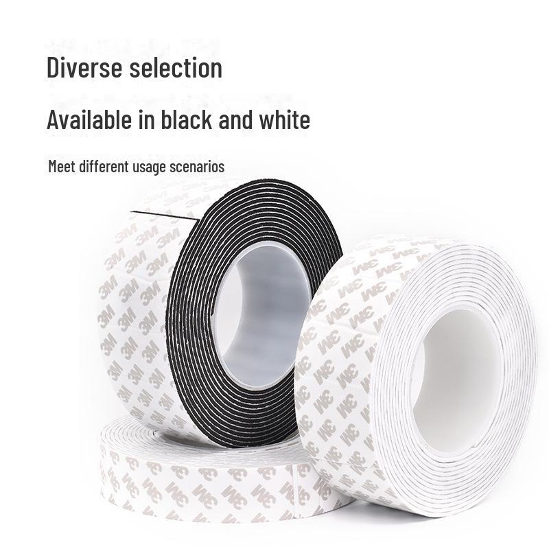 Fita de espuma dupla face de alta viscosidade 3M - Fita EVA espessa, resistente à água, isolante de som e com absorção de choque