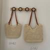 Bag Women's Summer New Versatile Shoulder Seaside Vacation Beach Bag Woven Straw Commuter Tote Bag Tide