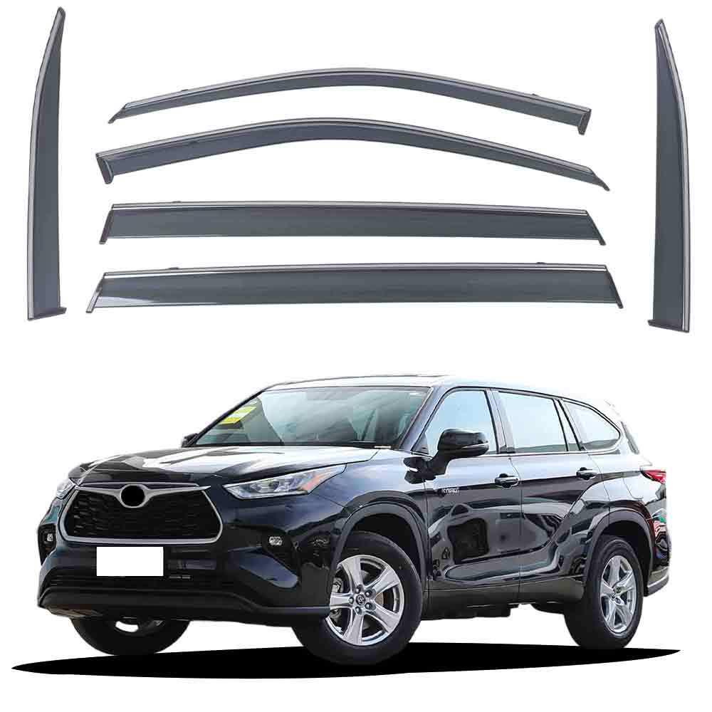 Toyota Highlander '22 & Crown Lu Fang '21 Car Window Sunshade & Rain Guard