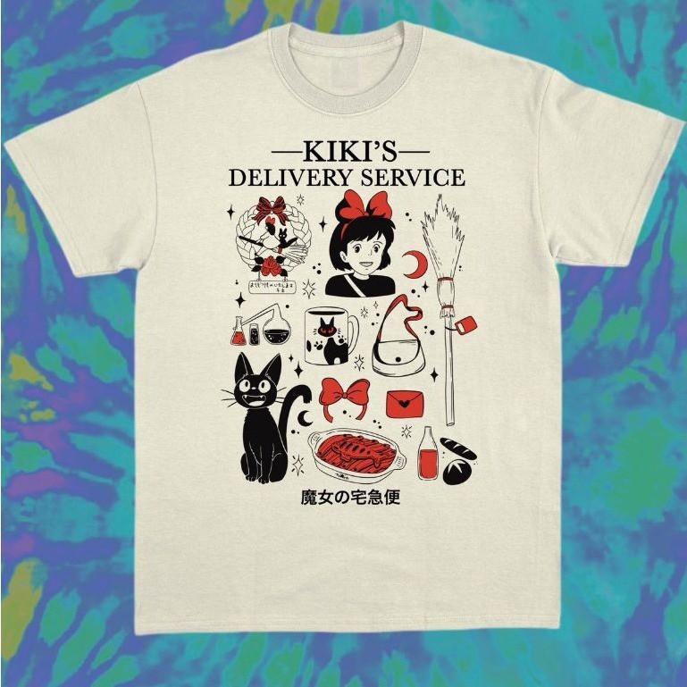 Kiki's Delivery Service Graphic Tee Unisex Short Sleeve Shirt S-5XL Unisex T-Shirt