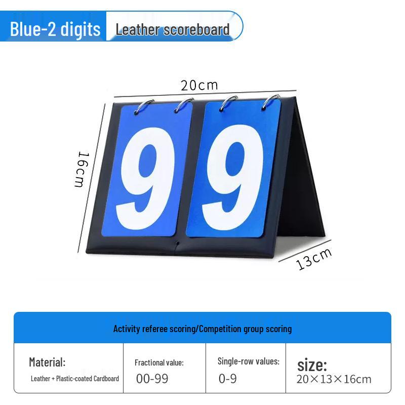 Vändbar poängtavla för basket & bordtennis