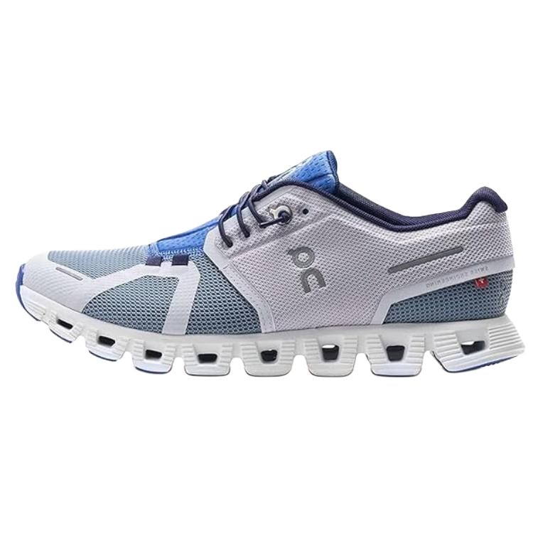 New On Cloud 5 Anti Slip Wear Resistant Low Top Running Shoes Women's Gray 69.98853