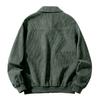 Fashionable Casual Corduroy Lapel Top Long Sleeve Men's Jacket