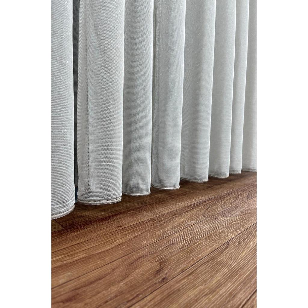 Natürlicher Leinen-Tüllvorhang Vizon Color 1x2 Sparse Plele 300 x 260