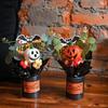 Resin Halloween Decoration Bat Ghost Desktop Ornament Handmade Pumpkin Bouquet  Shop