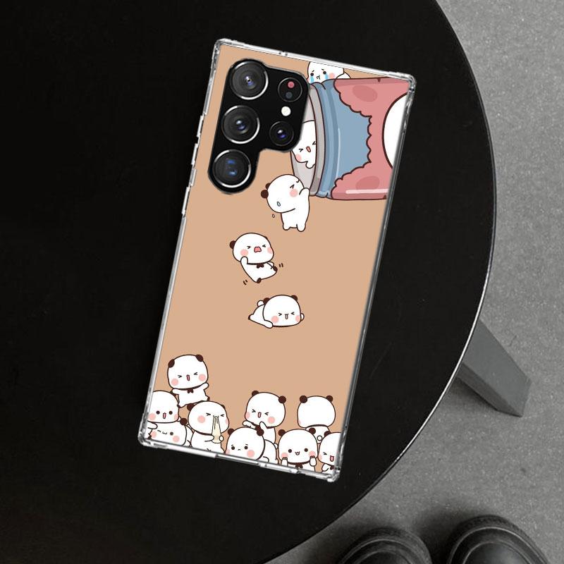 Bubu Dudu Kreslený Roztomilý Kryt na Telefon pro Samsung Galaxy S26 S25 Edge S24 S23 Ultra S22 Plus S21 FE S20 + Umělecký Personalizovaný Funda