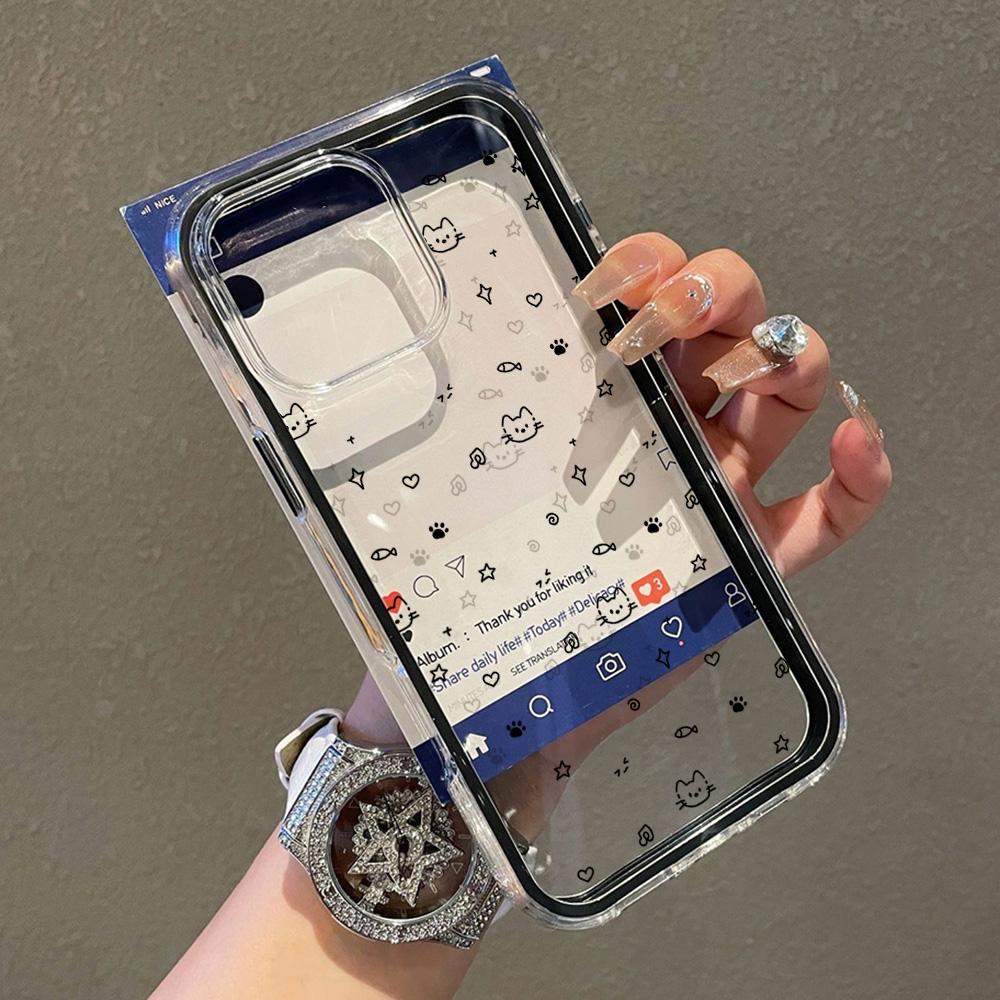 Расписной чехол для телефона для iPhone 17 11 12 13 14 15 16 iPhone 17 12 13 14 15 16 Pro 17 12 13 14 15 16 Pro Max Высококачественный расписной милый чехол для телефона с животными