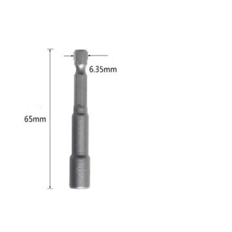 

Metal Drill Bit Hexagonal Nut Locator Screw Drive Drill Bit For Electric Tool 6m-11m 6MM