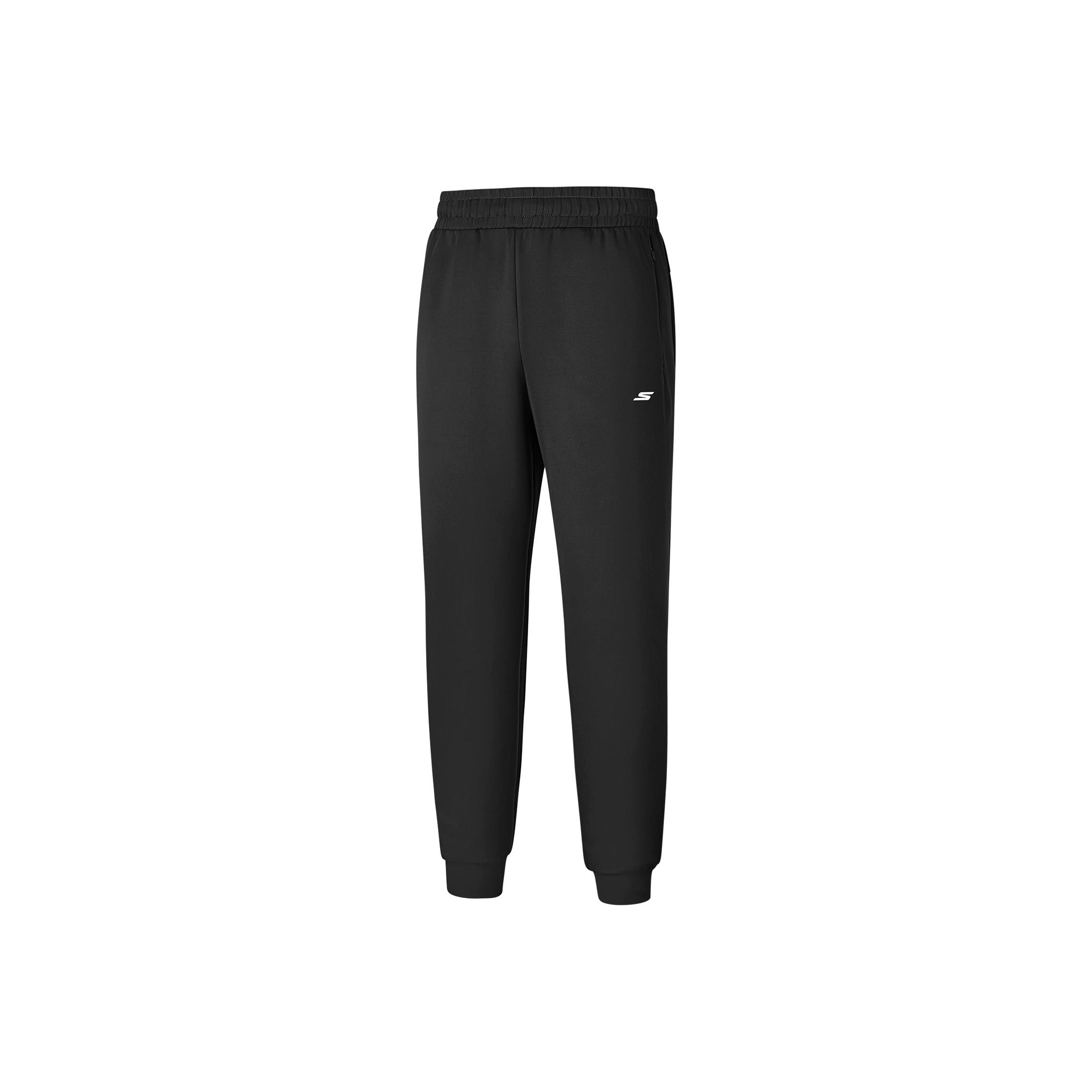Skechers Warm Quick-Dry Moisture-Wicking Comfortable Loose Fit Running Fitness Knit Pants Men Pants P425M205-0018 M