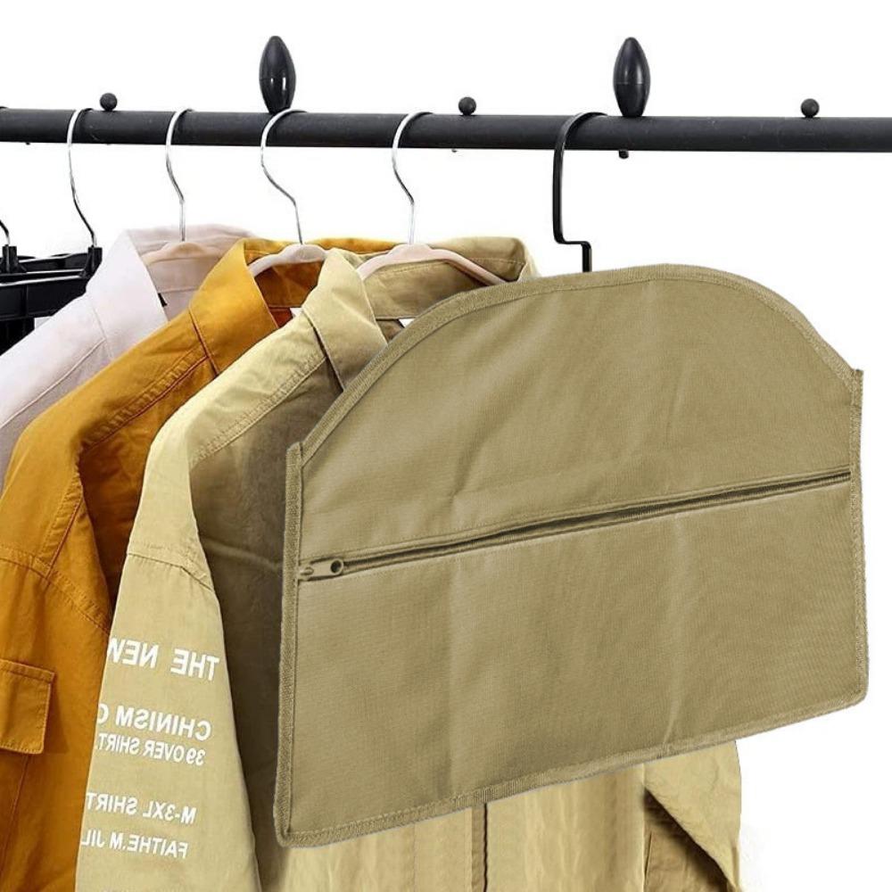 Waterproof Hide Pocket Safe Zipper Pouch Valuables Storage Bag  Under Hanging Clothes