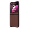 Motorola Razr40 Ultra Retro Leather Grain Protective Phone Case