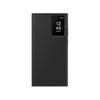 Étui à rabat portefeuille Smart View original Samsung pour Samsung Galaxy S23 Ultra SM-S918B Étui de téléphone S-View Covernoir SZRH A-S