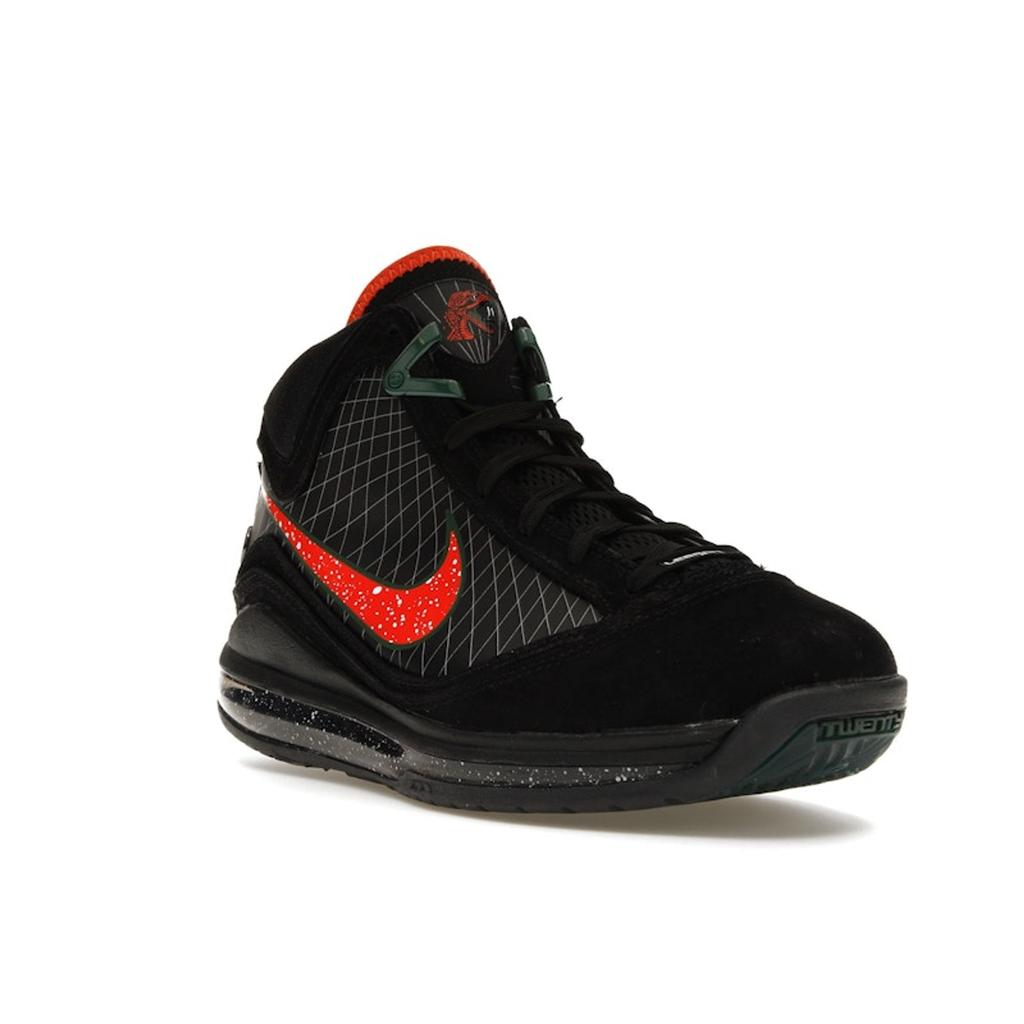 Florida A&M University X Nike LeBron 7 Retro Rattlers Men Sneakers Black Team-Orange Gorge-Green DX8554-001