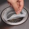 50/5 pezzi adesivi monouso per scarico a pavimento, filtro anti-blocco per lavandino, rete per bagno, doccia, raccogli-capelli, foro per schermo di scarico
