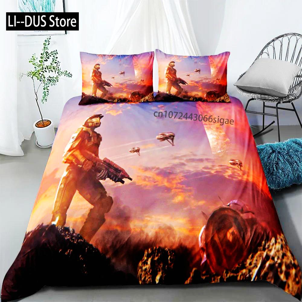 

Comforter Samurai Japan Art Bedding Set King Queen Double Full Twin Single Size Pillow Case Set Bed Set Comforter (quilt)-EU Single(135*200cm)3pcs
