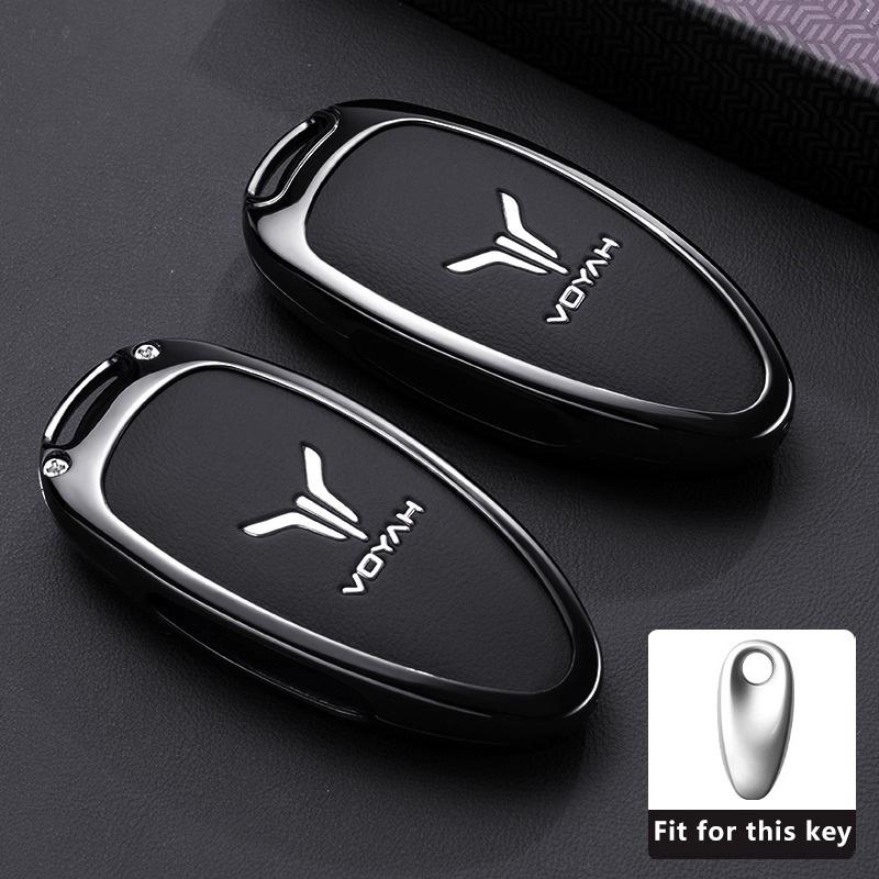 Zinklegierung Auto Schlüsselhülle Für Voyah Free Schlüsselanhänger Fernbedienung Abdeckung Schale Gehäuse Halter Fob Zubehör