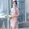 Elegant Pink Professional Dress