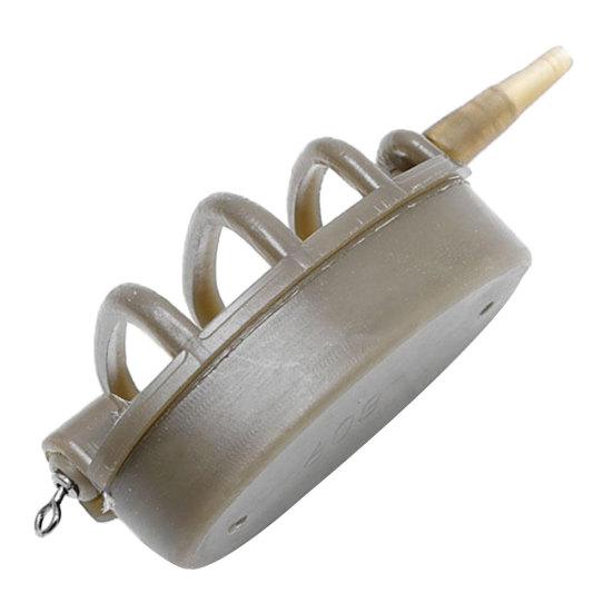 Karpfenangeln Futterkorb Köder Falle Köderwerkzeug Tackle Form mit Bleigewicht