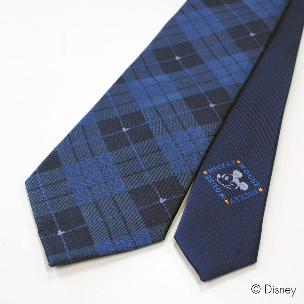 Officially Licensed Disney Mickey Mouse Necktie WAD-29 Navy F