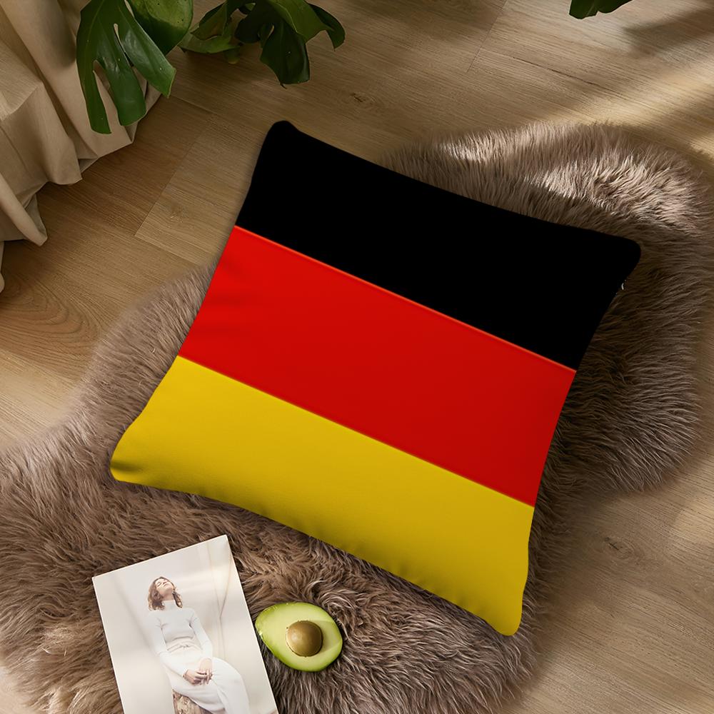 GGermany Pillow Case Living Room Accent Couch Back Support Square Lounge Restful Nap Companion ?