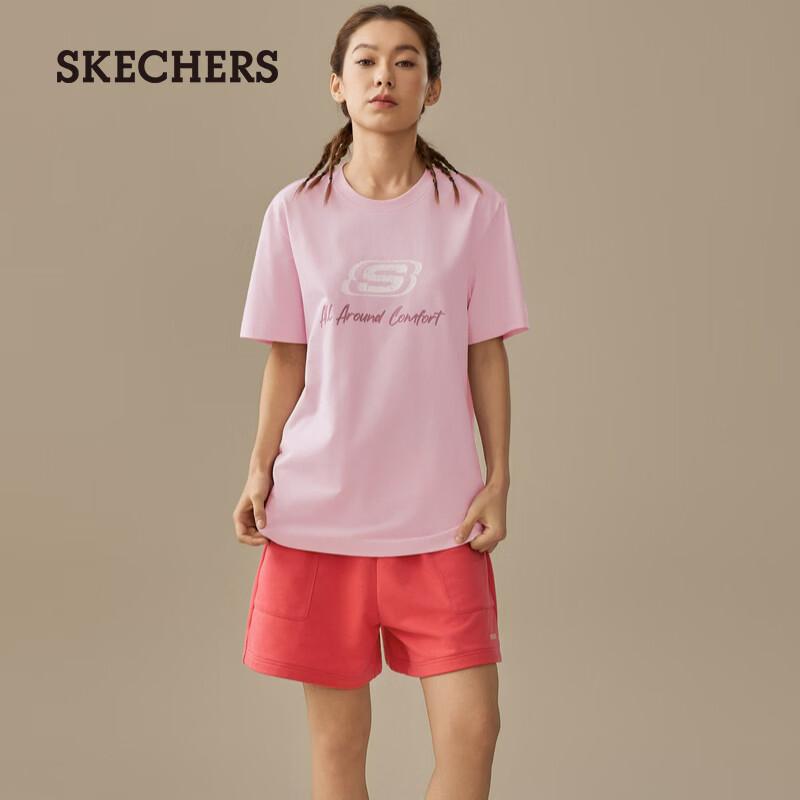 Skechers Unisex Short Sleeve Casual T-Shirt L225U129 XS