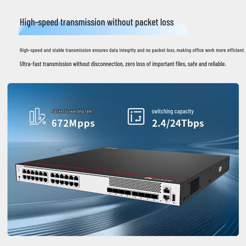 Huawei S5755-S24T8Y Network Switch
