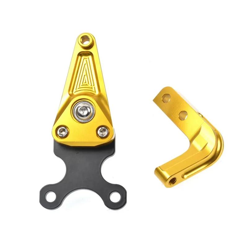 CNC Aluminum Steering Dampers Motorcycle Stabilize Bracket Mounting Kit For HONDA CBR650R 2019-2023 2020 2021 2022