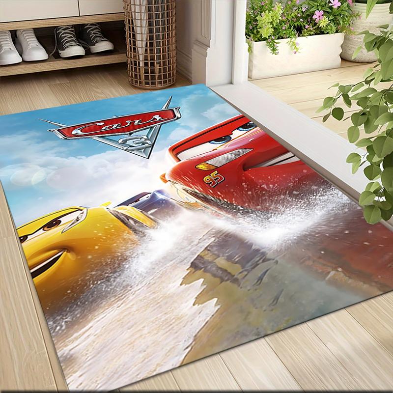Cars Adventure Carpet Rug Soft Washable Antislip Home Living Room Sofa Mats Personalized Christmas Rug