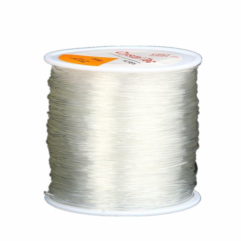 Elastic Cord for Round Crystal Buddhist Beads: Bracelet, Necklace, and Jade Beading String.