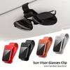 Auto Sonnenblende Sonnenbrillen Clip Halter Stabiler Brillen Aufhänger Karten Ticket Organizer Innenraum Aufbewahrungsclip Auto Zubehör