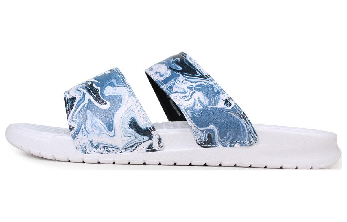 

Nike Benassi White Blue Black Women s 819717-002 39