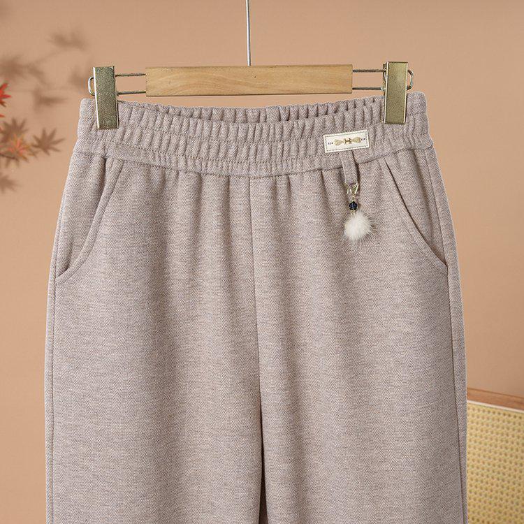 Spring 2026 Stylish Wide-Leg Pants for Middle-Aged & Elderly Women: Casual, Straight-Leg Design