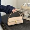 2025 Autumn Beautiful Trend New Retro Solid Color Foreign Style Portable Shoulder Underarm Bag Simple Versatile Bag