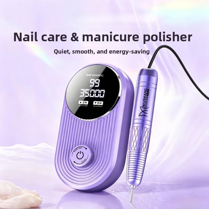Electric Nail Drill and Equipment Tool Kit Nail Grinder Quick Nail Remover Bass Fully Automatic Rechargeable Mini