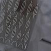 Punk Irregular Lines Metal Silver Stripe Lines Rhinestone 5D Nail Art Sticker Self Adhesive Decoration Manicure Decal DIY