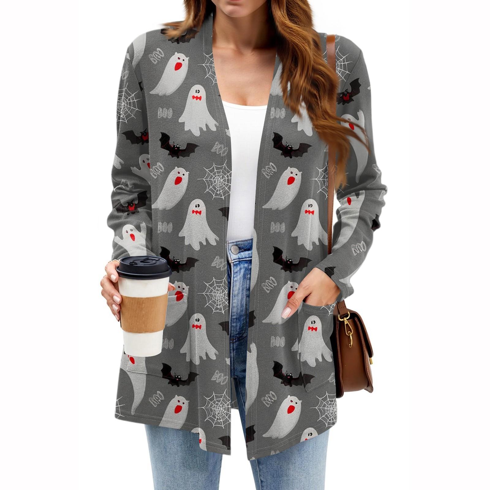 

Женские легкие кардиганы с открытой передней частью, с длинными рукавами, повседневные, свободные, тонкие кардиганы с карманами M