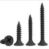 Black Hardened Flat Head Drywall Self-Tapping Screws