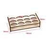 Wood Paint Organizer for Paints Bottles Display Rack Brushes Holder Stand Storage Model Tool DIY Assembly Pigments Box