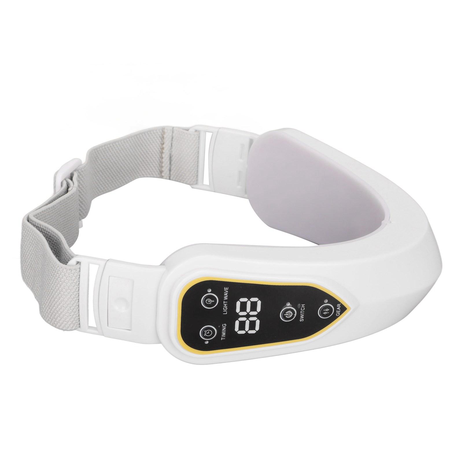 

V-лицевая машина, 12 передач, инструмент для похудения лица, портативный микровибрационный лифтинг, подтяжка лица белый