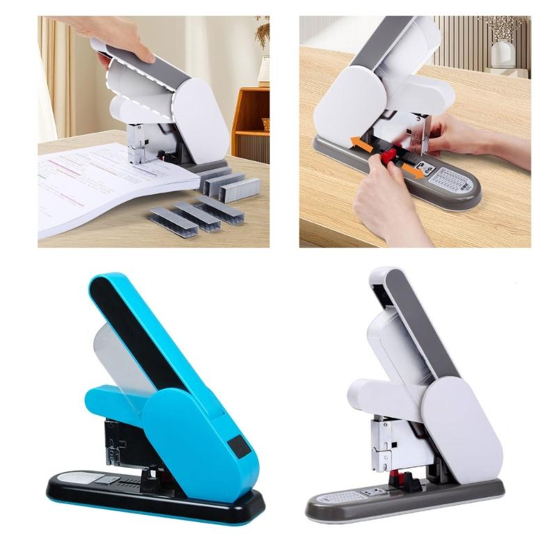 Heavy Duty Stapler with Staple Remover Labor-Saving Stapler 130 Sheet Capacity Office Desk Stapler for Booklet Brochures