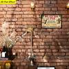 Rustic Farm Sign Metal Wall Art Vintage Decor for Cafe Bar Living Room 15x20cm