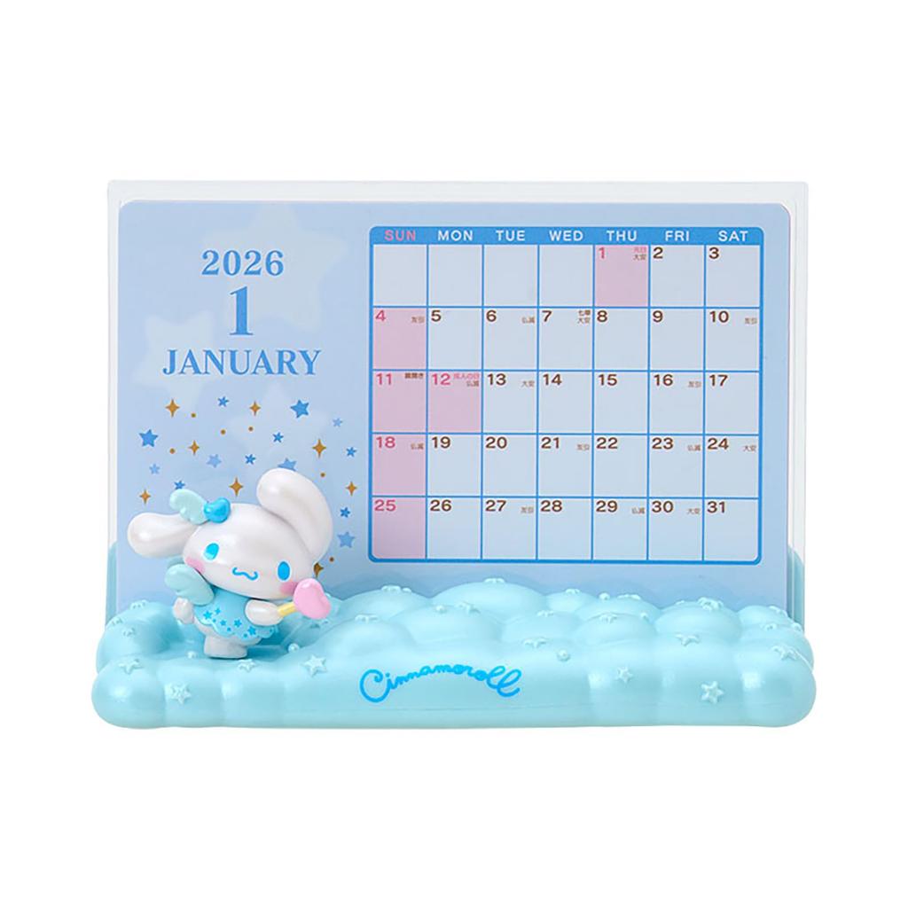 Sanrio Cinnamoroll Mascot and Desk 622893 Calendar, ATBC-PVC, PVC, Paper, Calendar,