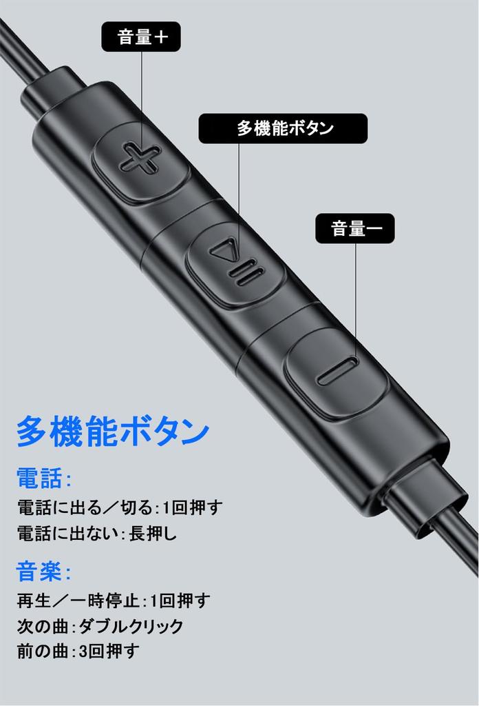 New Wired Earphones with Volume Clear for Telework and Online Meetings Open-Ear Type-C Jack, Ear-Hook Design, Microphone, Open-Ear Design, Control,