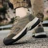 Classic Gray Trekking Sneakers For Men Original Outdoor Breathable Men's Hiking Shoes Fashion Casual Non-slip Walking Shoes Man