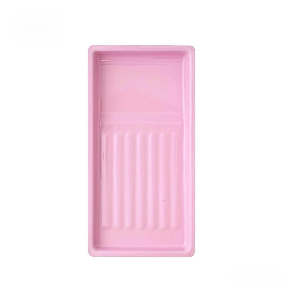 Stainless Steel Storage Tray Multifunctional Nail Art Plate Durable Metal Tray  For Nail Salon