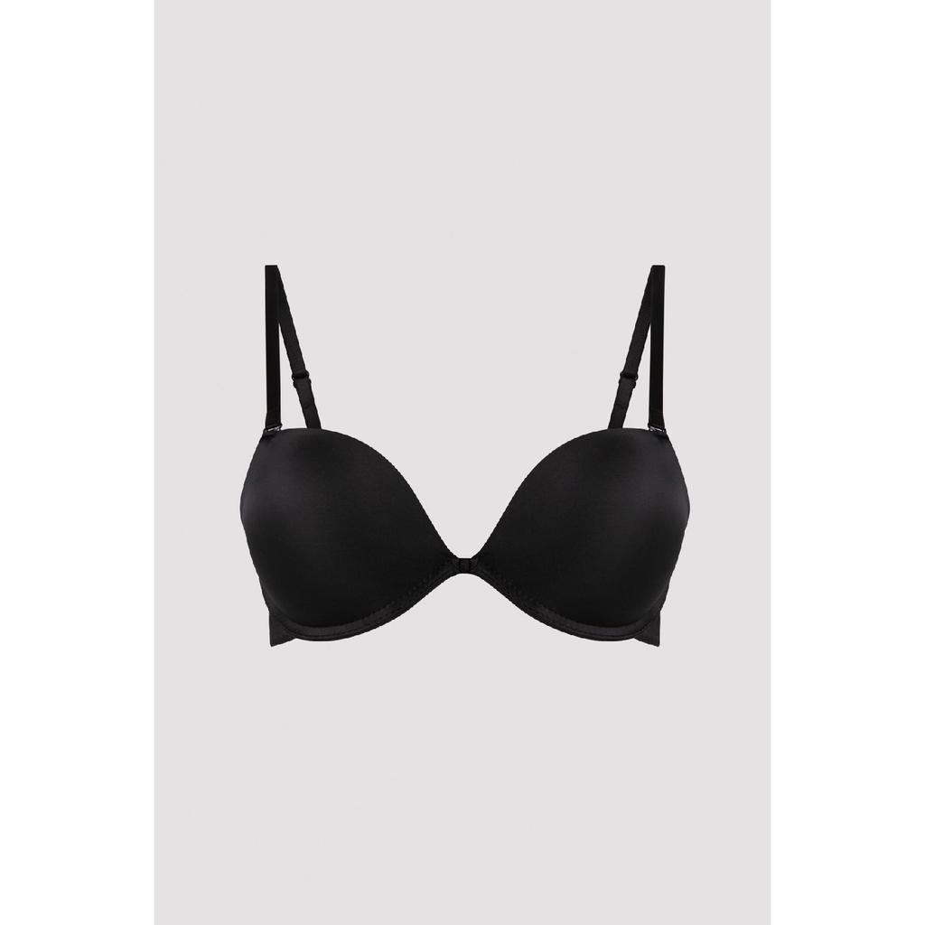 Black Wowbra Padded Push Up Bra